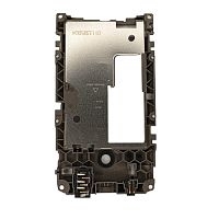 Nokia 311 Asha - Средняя часть с разъемом ЗУ и гарнитуры (Цвет:Black), ОРИГИНАЛ 100%