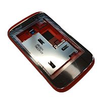 HTC Desire C (A320e) - Корпус в сборе (Цвет: красный)
