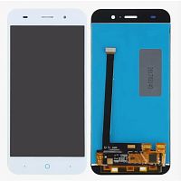 Дисплей для ZTE Blade X7/Z7/V6 в сборе с сенсорным стеклом (белый)